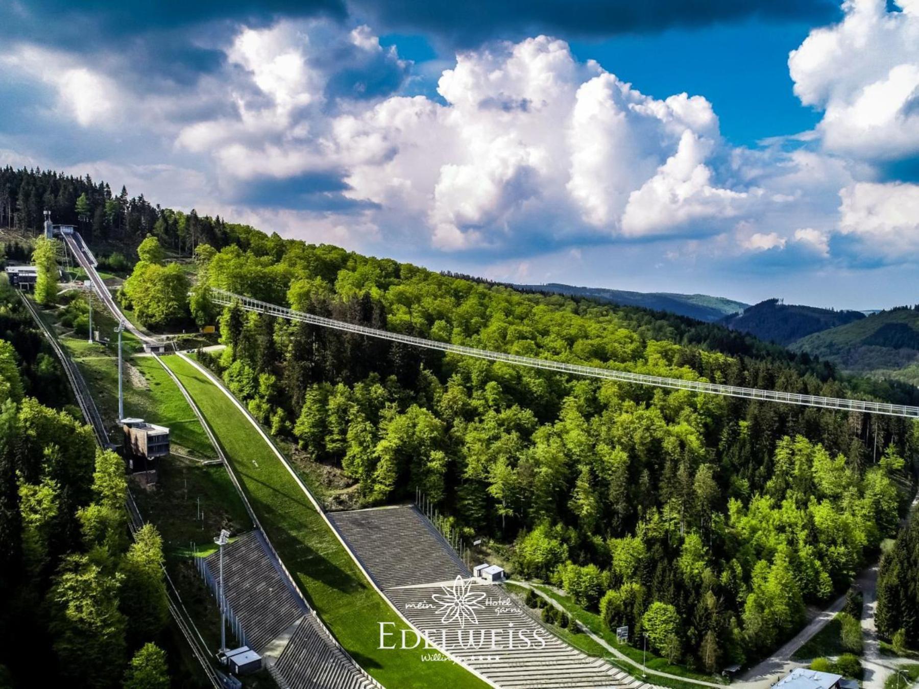 Hotel & Ferienappartements Edelweiss Виллинген Экстерьер фото